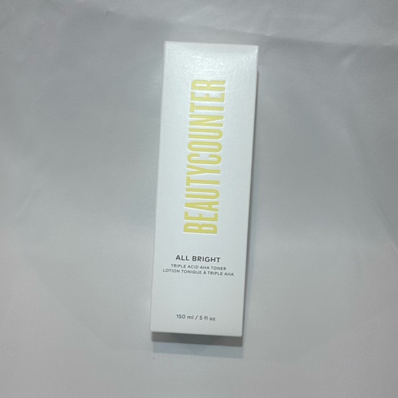 NIB Beautycounter All Bright Triple Acid AHA Toner - Picture 4 of 5
